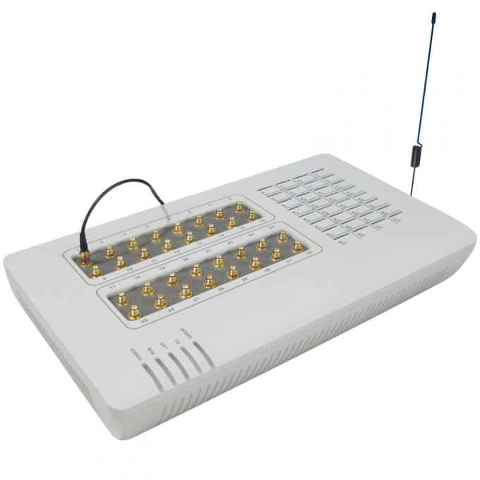 32 Channel VOIP GSM Gateway 850MHz 900 MHz 1800 MHz 12 Vdc 500 mA GP