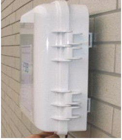 IP66 Waterproof Fiber Termination Box 16 Port Wall Mounted Easy Installation