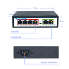 OEM ODM factory network 24v poe switch  4*10/100mbps POE port,2*10/100mbps UP-Link port for NVR ISP FTTH CCTV