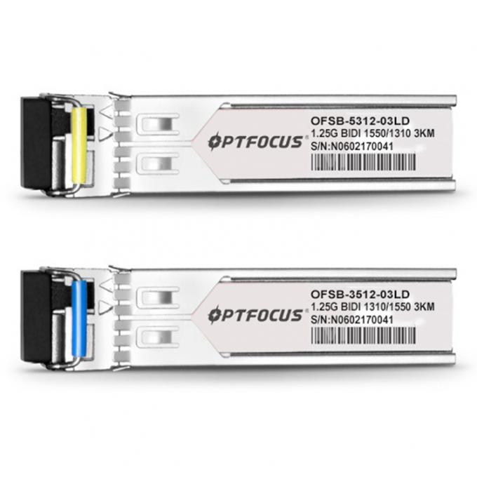 1.25G SM SC SFP Optical Transceiver T1550 1310nm 20KM MSA