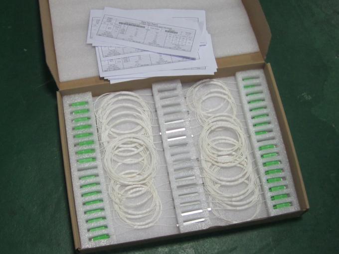 FTTX 1x2 PLC Fiber Splitter Small Size High Reliability SC/APC SC/UPC ...