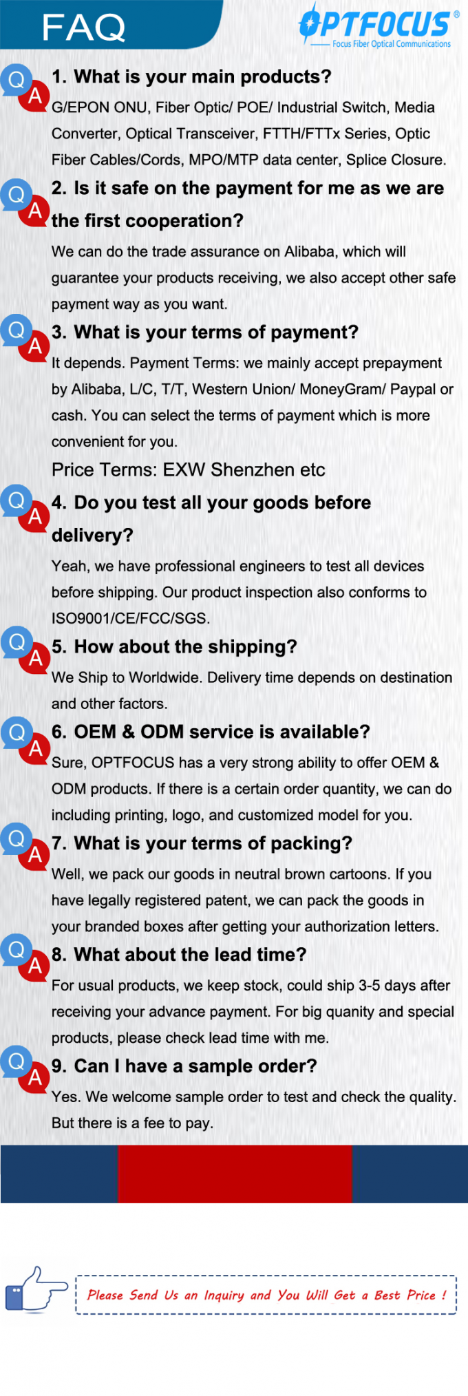 Optfocus FTTH Optical Line Terminal 4 PON 8 Ports 4 Ports 16ports MA5608t OLT 7