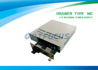 10 / 100M Single Mode To Multimode Fiber Optic Converter LFP Media Drawer Type