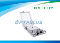 Waterproof FTTH Mini Optical Fiber Termination Box 12 Outlet Pigtail