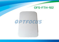 Small LightWeight 2 Holes Cable Terminal Box Indoor FTTH Customer Φ7 Φ14