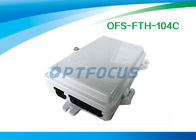 Wall Mount Fiber Termination Box 4 Core FTTH Small SC / FC / LC Connecter