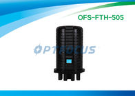 96 cores PC FTTH PLC Splice Closure 7 Port Shrinkable Seal Waterproof