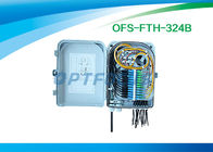 Mini Optical Fiber Termination Box 0.2dB Two 1x8 plug 62kpa - 106 kpa Atmospheric Pressure
