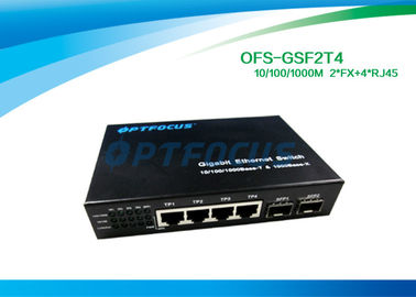 Ethernet 12 Gigabit Fiber Optic Switch