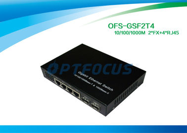 Ethernet 12 Gigabit Fiber Optic Switch