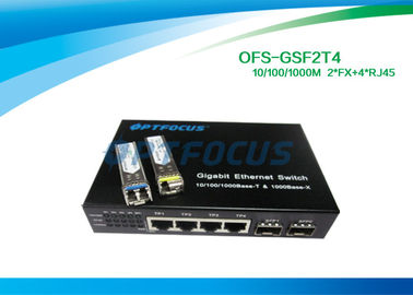 Ethernet 12 Gigabit Fiber Optic Switch