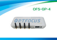 Two port 4 Channel VOIP GSM Gateway 10 / 100 Base-T Ethernet SIP SIM Card 1 year warranty