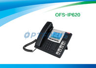 POE 3 Way Calling IP Conference Phone 2 / 4 / 6 SIP Lines Backup SIP Proxy Servers