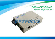 Fast Fiber Optical Gigabit Media Converter 10/100/1000M 40Km 1310nm DC 5V