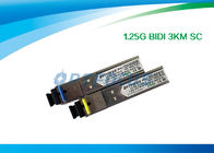 1.25G Bi - Di SFP Optical Transceiver 1310nm 1550nm 3km SC Connector