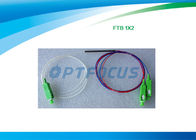 1 m Fiber Optic Splitter , 2 Way Optical Splitter FBT Coulper Local Area Networks
