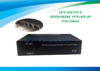 DF SM Gigabit Ethernet Poe 5 Port switch Single Mode 1MKb 125×27×85 mm