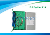 High Reliability Fiber Optic Splitter 1 In 16 Out / 1260nm 1650nm PLC Splitter 19’‘