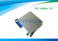1x16 Fiber Optic Splitter / PLC Splitter 19’' RACK 1260nm - 1650nm PON Networks Low PDL