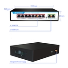 OEM ODM factory sales POE network switch 8*10/100mbps POE port,2*10/100mbps UP-Link port for NVR ISP FTTH CCTV IP camera