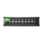 OEM ODM cctv network ethernet poe switch 16 10/100/1000Base-T adaptive RJ45 ports, industrial grade for NVR ISP FTTH
