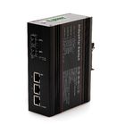 PoE fiber 5 Port Industrial Ethernet Switch 2 gigabit fiber ports 3 10 / 100 / 1000M rj45 ports