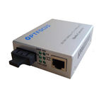 DC48V Power Over Ethernet POE media converter 100M 1 port FX to 1 port 10 / 100M rj45