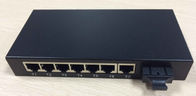 Fast 8 Ports Ethernet Network Switch 100FX And 7 10 / 100M Rj45 With Management Function