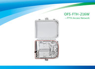 16 Ports Fiber Termination Box FTTx Access Network With White Color Outdoor