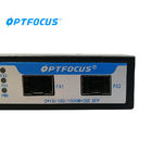 High Reliable Fiber Optic Switch 2 Port 10 / 100 / 1000M With Broadcast Storm Control