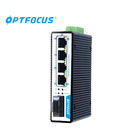 4 Port Industrial Ethernet Switch 4*10/100MBase-T. 1*100MBase-X 4 Port Industrial Poe Switch