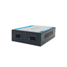 SFP Dual Mode 2 Port Fiber Media Converter 256K 10 / 100 / 1000M , External PS