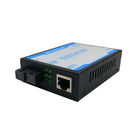 Single Fiber SM SC Fiber Media Converter , 100KM 10 / 100M External PS