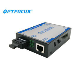 Gigabit Media Converter SM 10 / 100M 1310nm 40Km SC , External Power