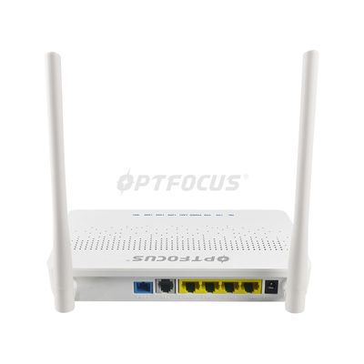 1GE 3FE Ethernet Ports XPON ONU With Wifi USB VOIP For FTTH Solution