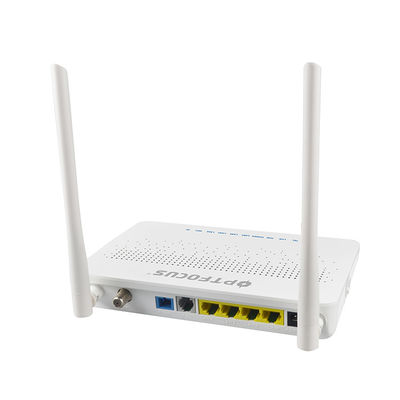 FTTH Triple Play ONT 4LAN gigabit port CATV WIFI VOIP USB EPON GPON XPON ONU