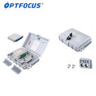 8 16 24 cores FTTH wall-mounted outdoor terminal box for 1*8 1*16 PLC splitter
