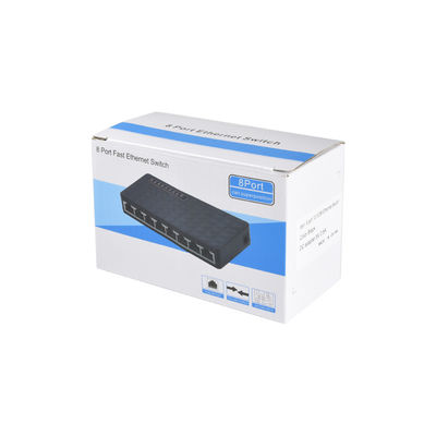 8 Port Ethernet Network Switch 10/100M RJ45 8 Port Ethernet Network Switch for Network ISP FTTH