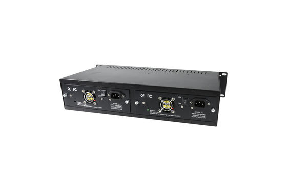 850nm 14 Slots Media Converters Rack Hot Swappable