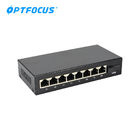 fiber ethernet 10/100/1000Mbps 8 ports 1 SC 20km L2 fiber switch for cctv