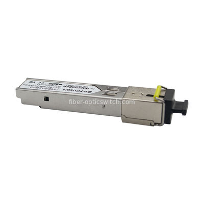 1.25G SM SC SFP Optical Transceiver T1550 1310nm 20KM MSA