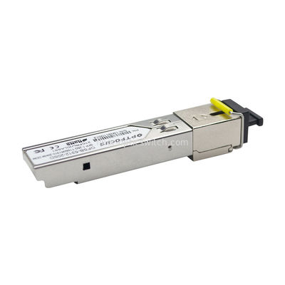 1.25G SM SC SFP Optical Transceiver T1550 1310nm 20KM MSA