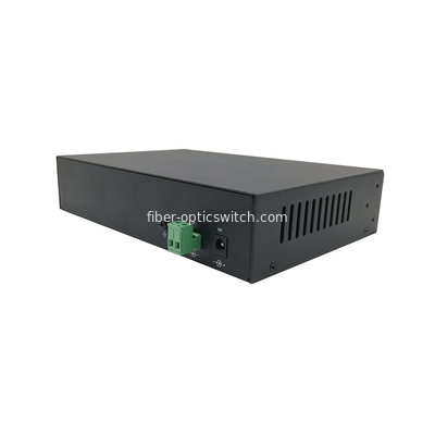 FTTH Ethernet Network Switch 480 Gbps Switching Capacity 16 Ports 2 Slot POE Switch