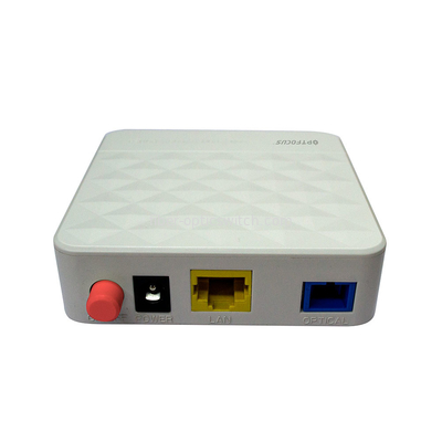 Plastic Optical Network Unit FTTH Optical Smart Pon 1.25G 1 Port Xpon ONU Router