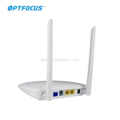 Xpon Optical Network Unit 1GE 1FE 1POTS WiFi FTTH EPON ONU 20km Distance