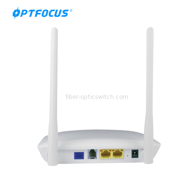 Xpon Optical Network Unit 1GE 1FE 1POTS WiFi FTTH EPON ONU 20km Distance