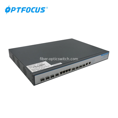 IEEE802.3 Ah 4 Port Epon Olt 4 EPON 4GE RJ45 4GE SFP Ports For Enterprise Campus Network