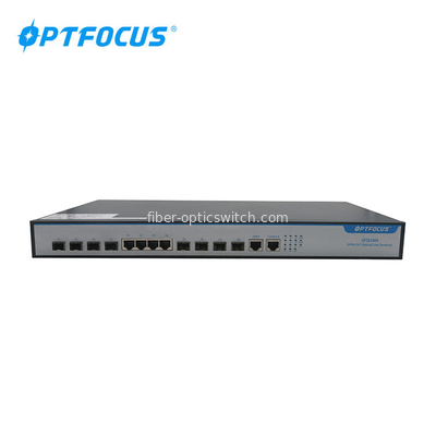 IEEE802.3 Ah 4 Port Epon Olt 4 EPON 4GE RJ45 4GE SFP Ports For Enterprise Campus Network