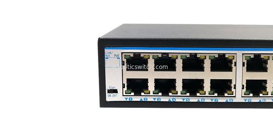 Security Camera CCTV IP Camera 16 Port Gigabit Poe Switch Managed Ethernet Network Switch