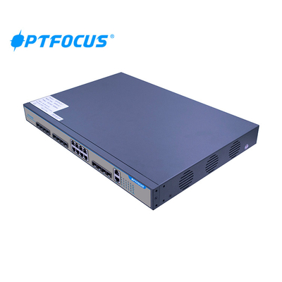 FTTH GPON EPON OLT High Integration Medium Capacity Cassette For Campus Network